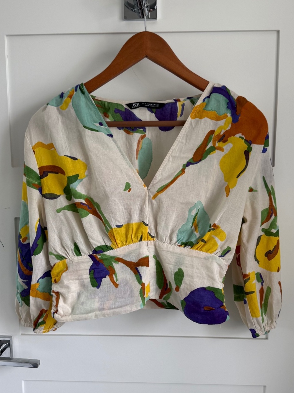 Crop blouse from Zara